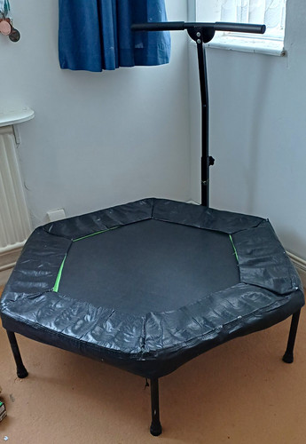Fitness trampoline rebounder - trampoline, /